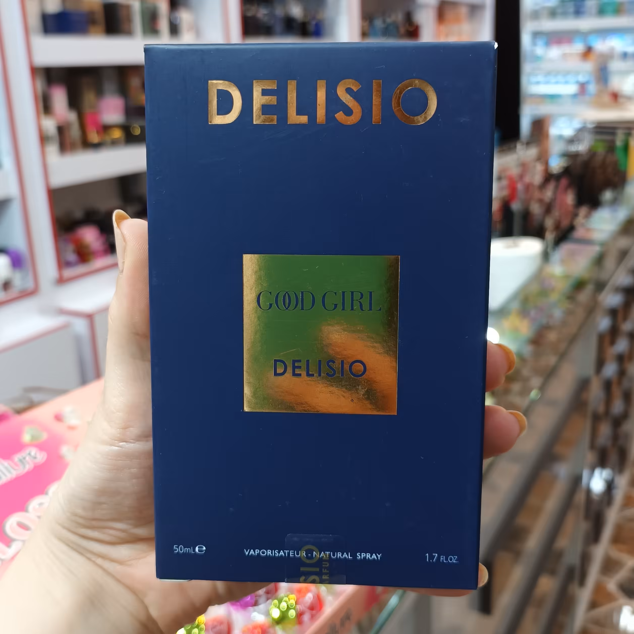 ادکلن دلیسیو DELISIO رایحه گود گرل حجم 50 میل