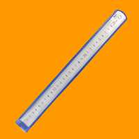 خط کش فلزی 30 سانتی متری همراه با جدول تبدیل واحد و اندازه ها و کاور  پلاستیکی  جنس با کیفیت 