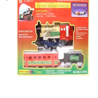 اسباب بازی قطار دودی باطری خور  مدل کلاسیک خارجی