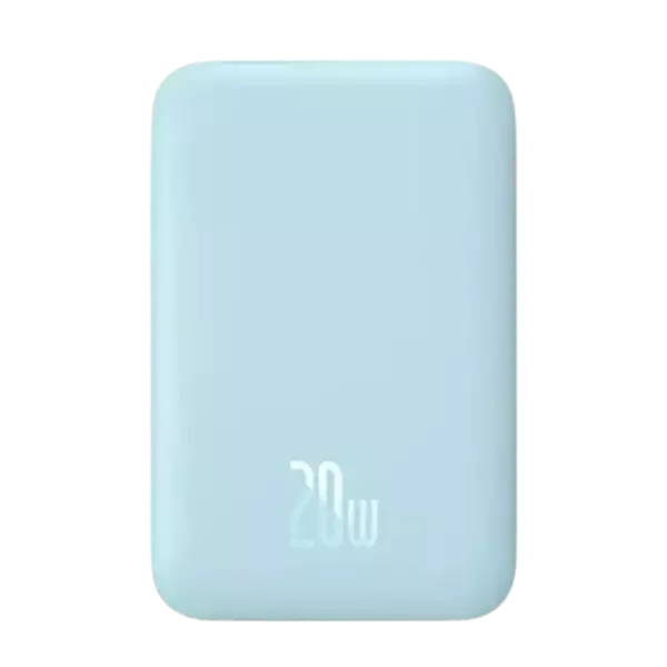 پاور بانک مغناطیسی 20 واتی مدل Baseus Magnetic Mini Wireless PPCX1300 ظرفیت 6000 میلی آمپر ساعت