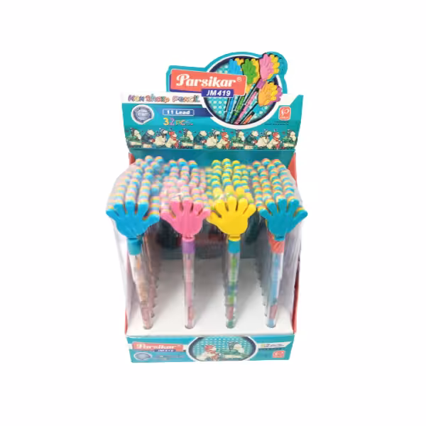 مداد فشنگی پارسیکار طرح دست کد JM 419-11 بسته 32 عددی
