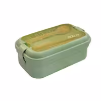 ظرف غذای بامبو لانچ باکس Lunch Box با قاشق و چنگال 800 میلی لیتر