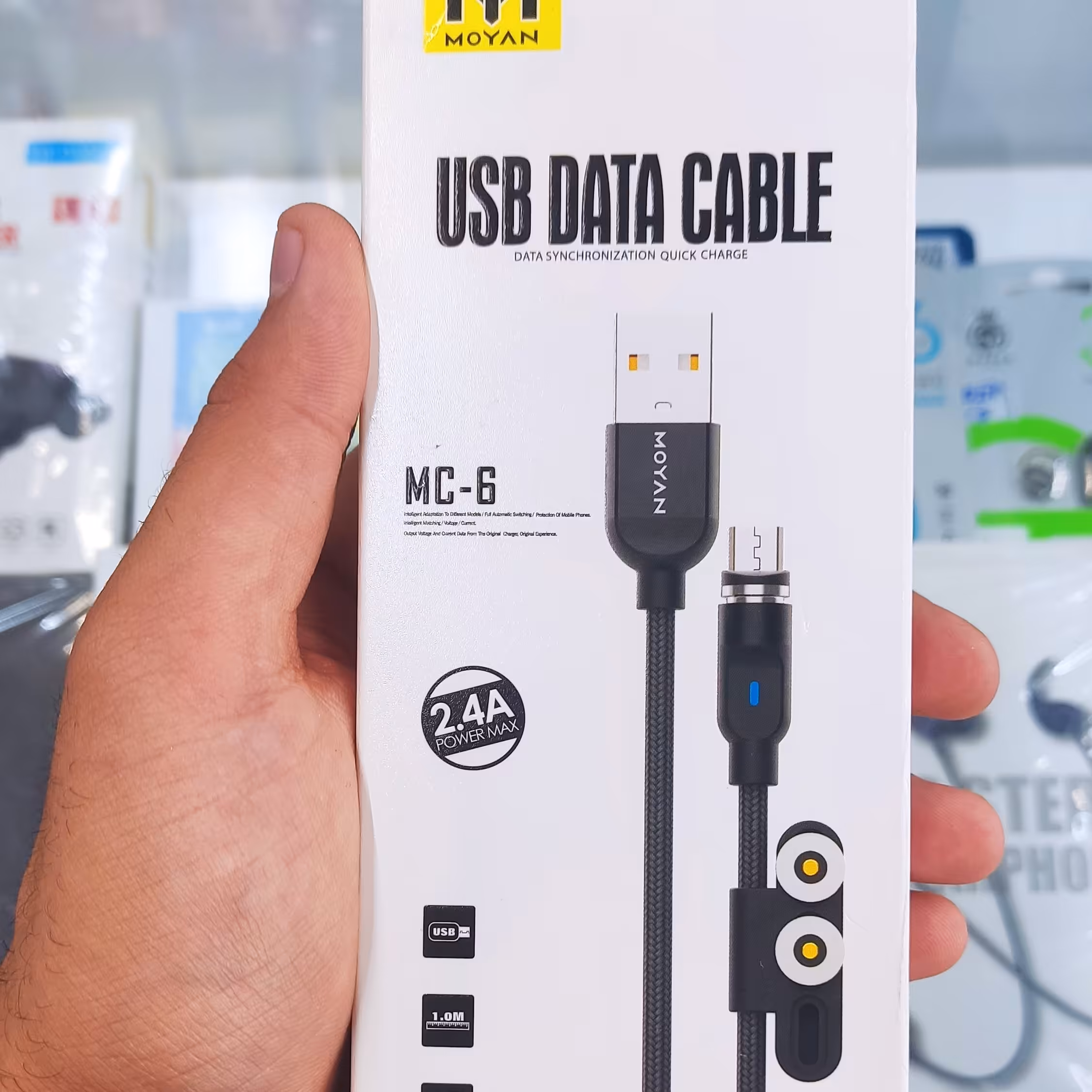 کابل سه کاره ( میکرو؛ تایپ سی؛ iOS)