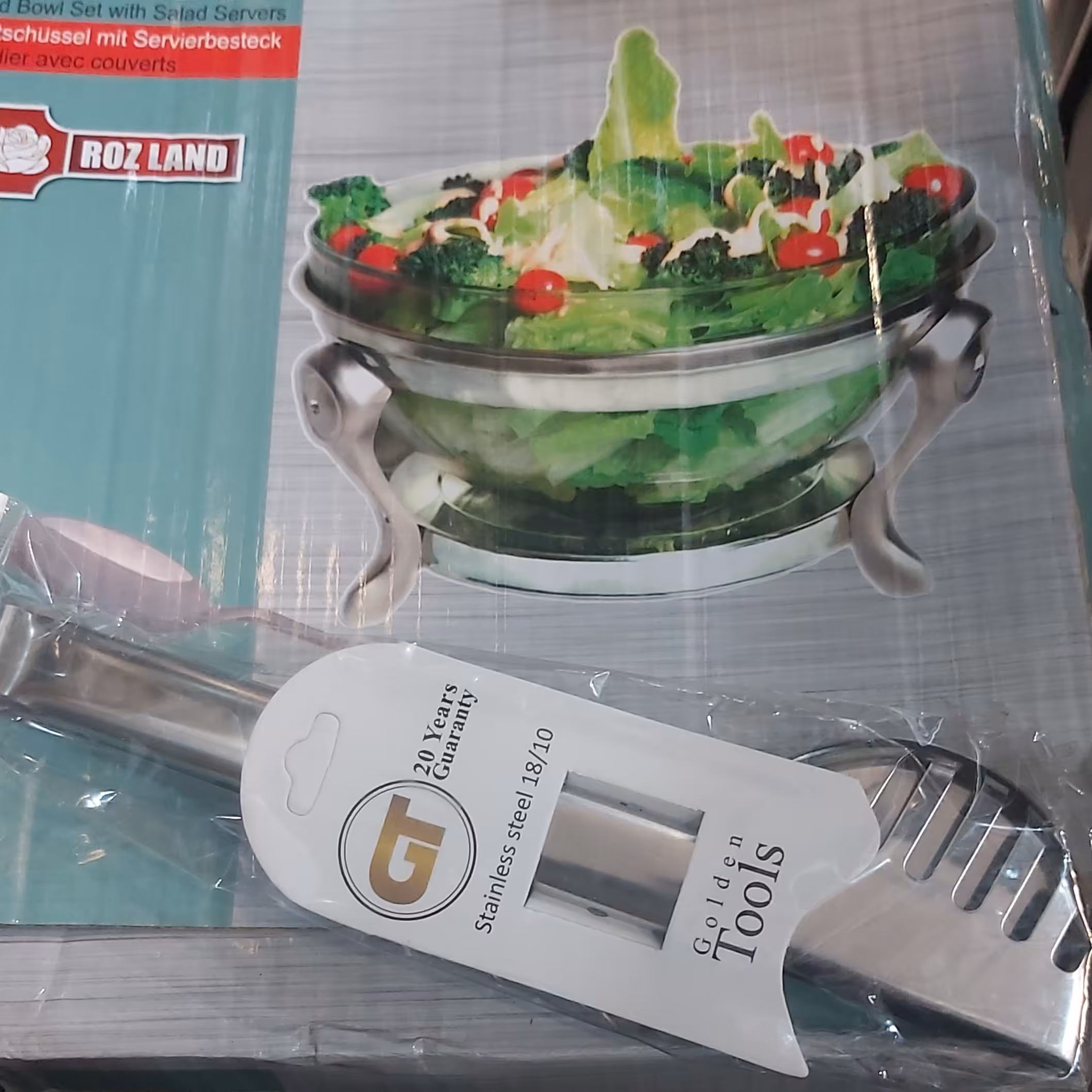 سوفله سالاد استیل رزلند اصل