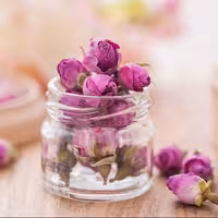 غنچه گل محمدی لاله زار (200)گرمی