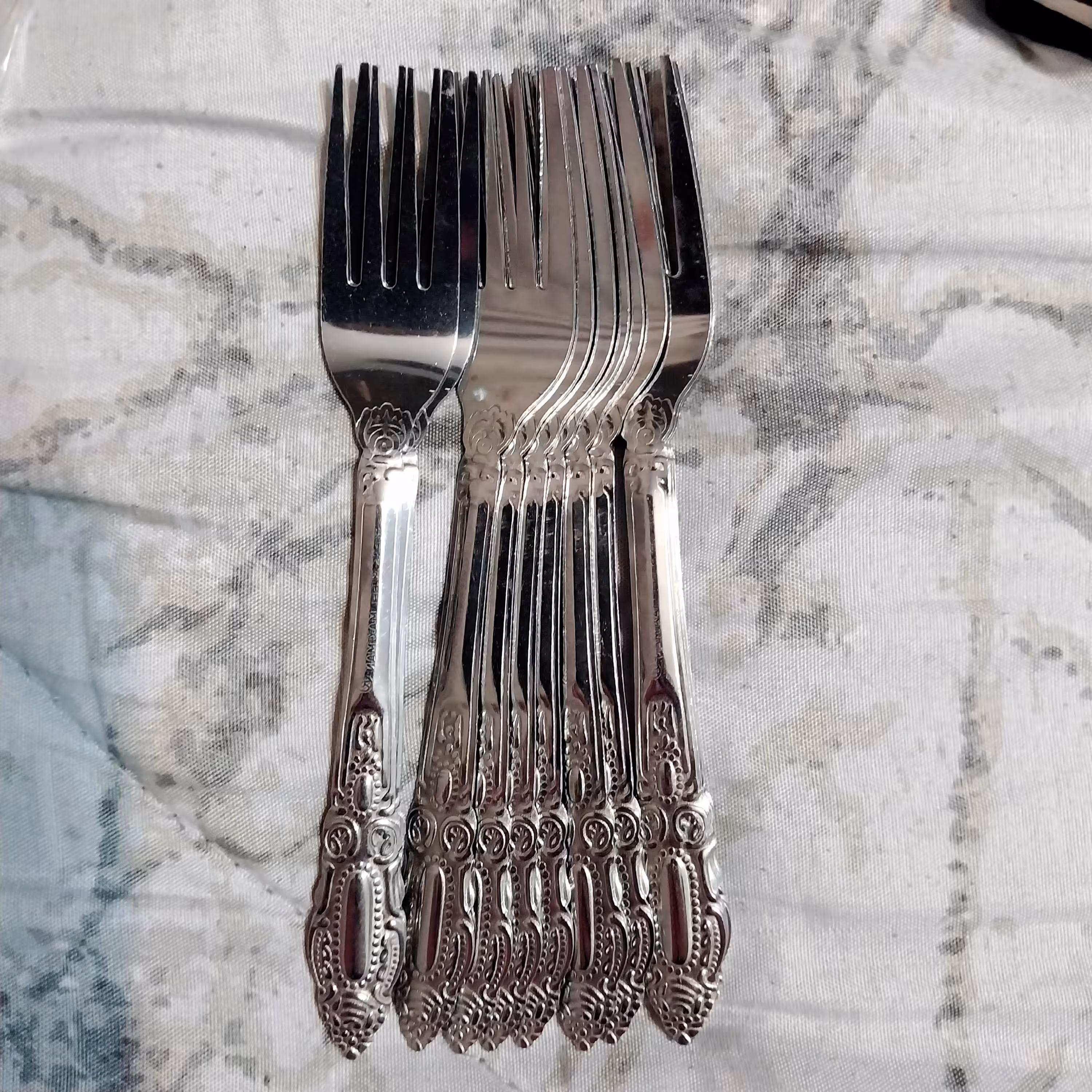 چنگال میوه خوری 12 عددی