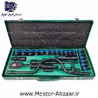 جعبه بکس رولکس هندلی 25 عددی جغجغه فشار قوی ROLX 2512