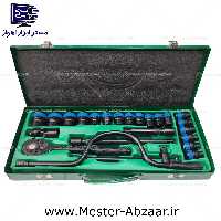 جعبه بکس رولکس هندلی 25 عددی جغجغه فشار قوی ROLX 2512