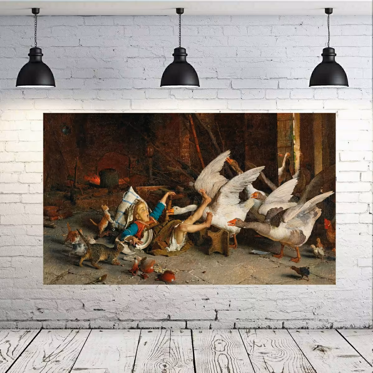 تابلو بوم نقاش معروف آلمانی هرمان فون