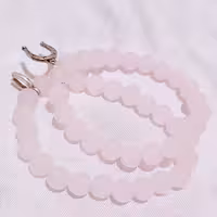 دستبند رز کوارتز ونعل اسب.، نعل اسب نشانه ی خوش شانسی و برکت