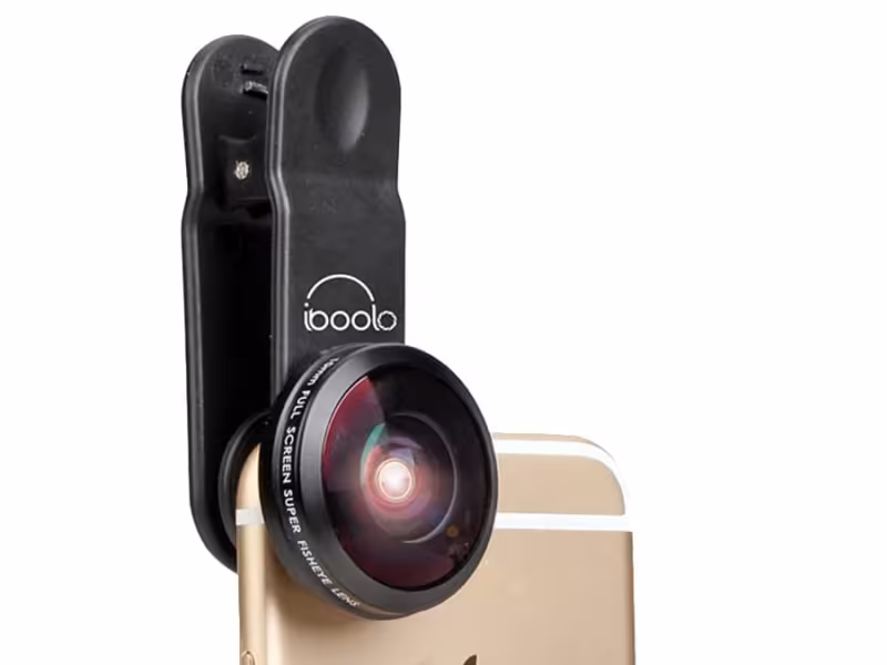 لنز سوپر فیش آی گوشی موبایل Iboolo IB-10MM 210 degree Super Fisheye Lens