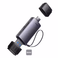 رم ریدر باسئوس مدل Baseus Airjoy USB-A C  to SD/TF Card Reader /Grey