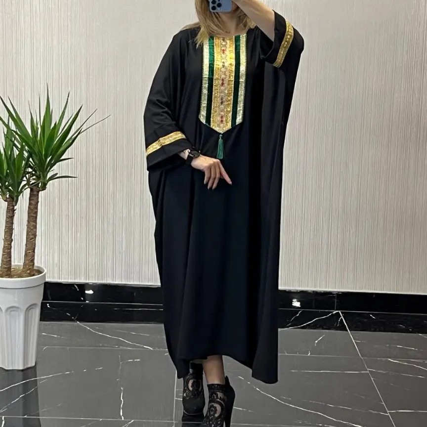 مانتو عبایی قواره دار ملوس