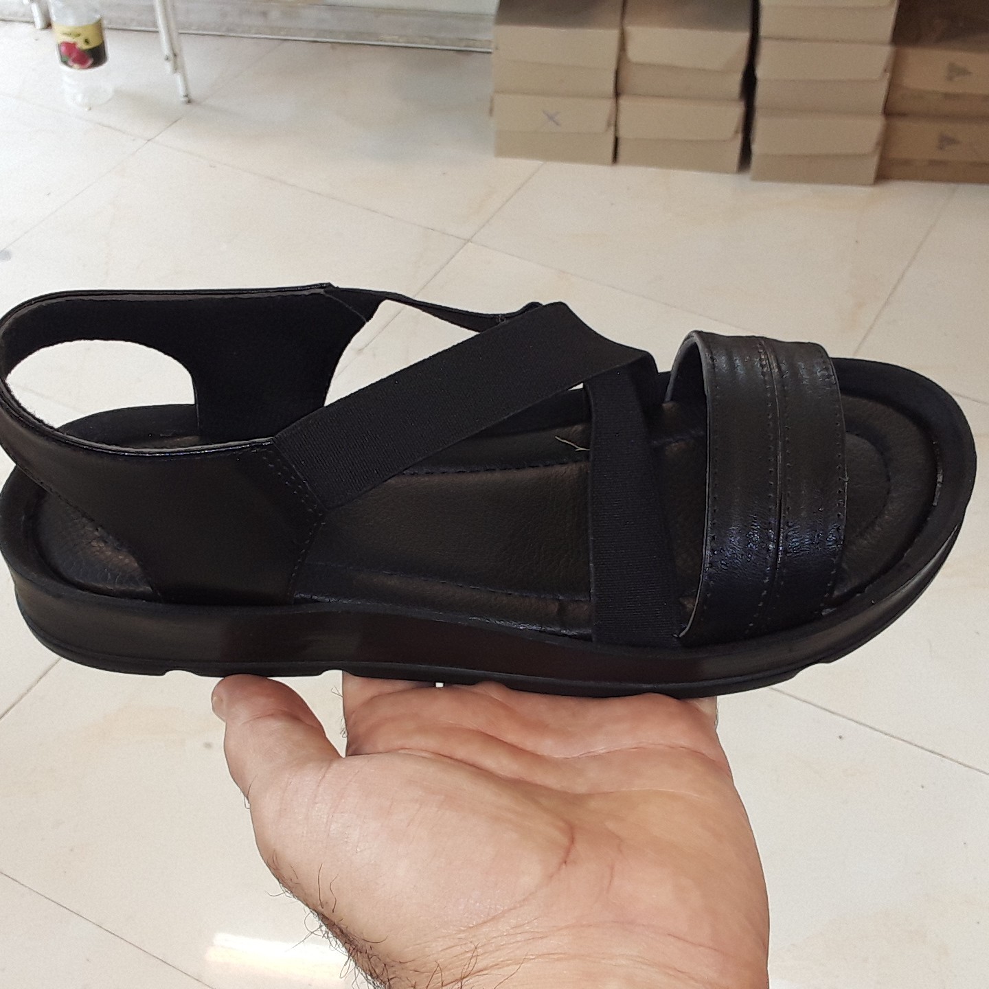 صندل مدل قایقی سبک نرم و راحت و بادوام