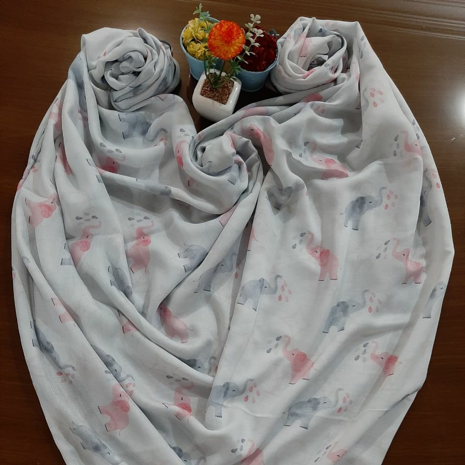 روسری زنانه نخی