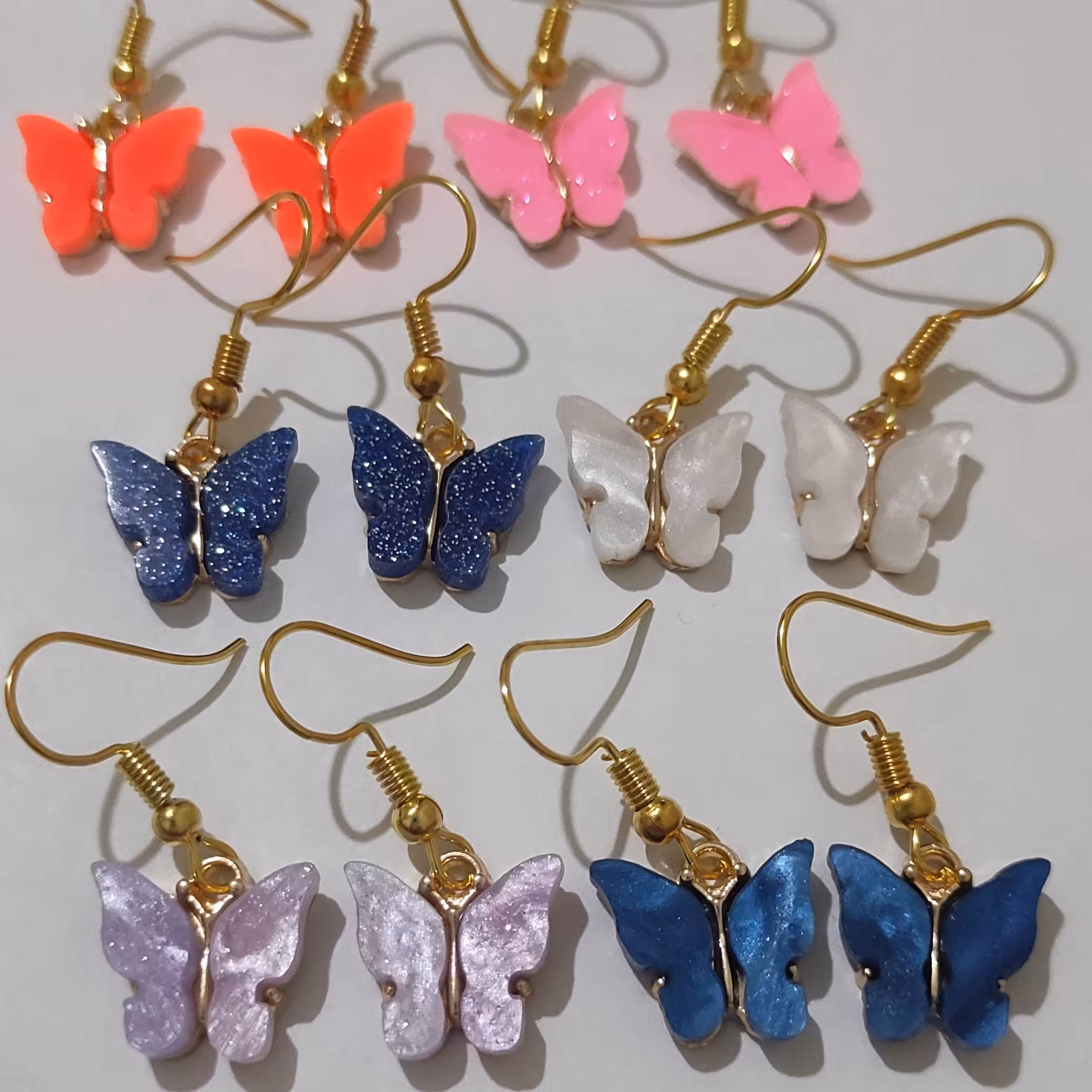 گوشواره طرح BUTTERFLY گوشواره پروانه شیک خاص 