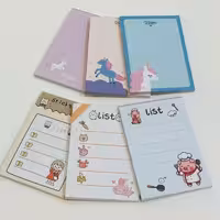 کاغذ یادداشت فانتزی 60 برگ در طرح های متفاوت 