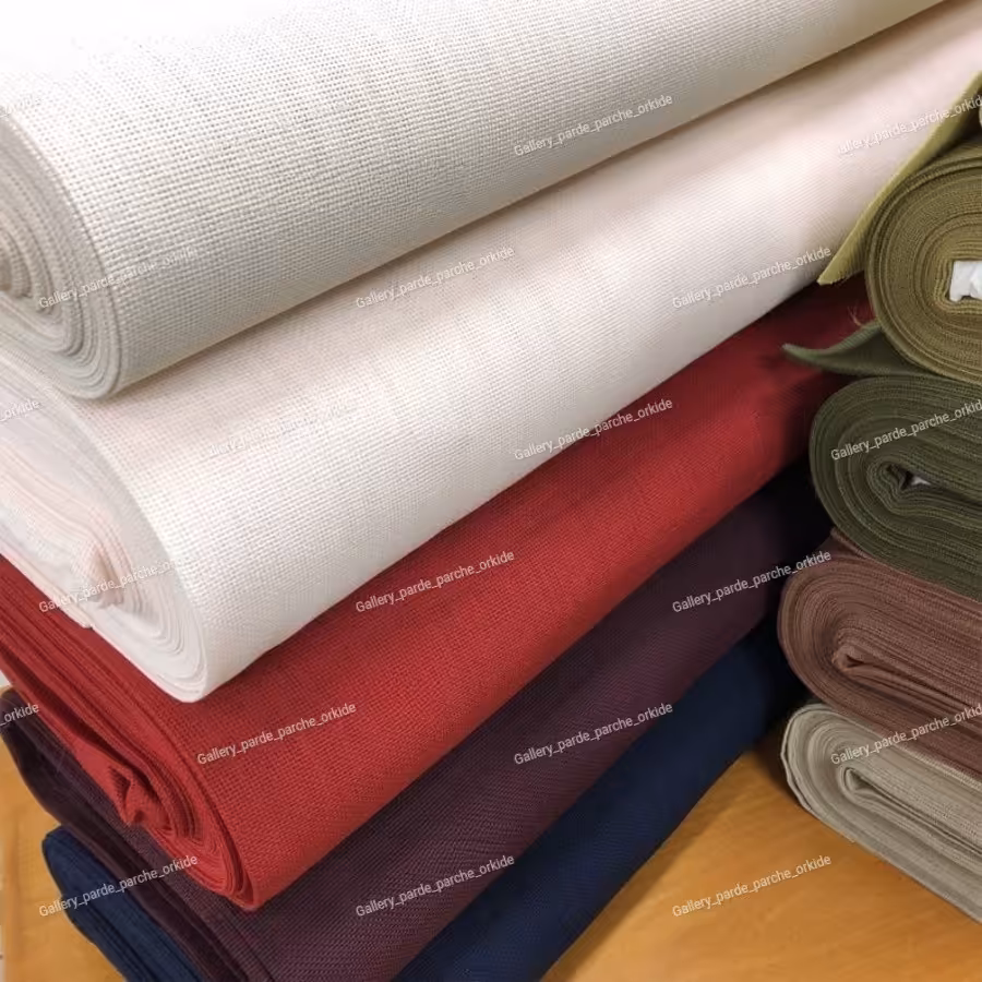 پارچه گونی بافت ملانژ کد 023