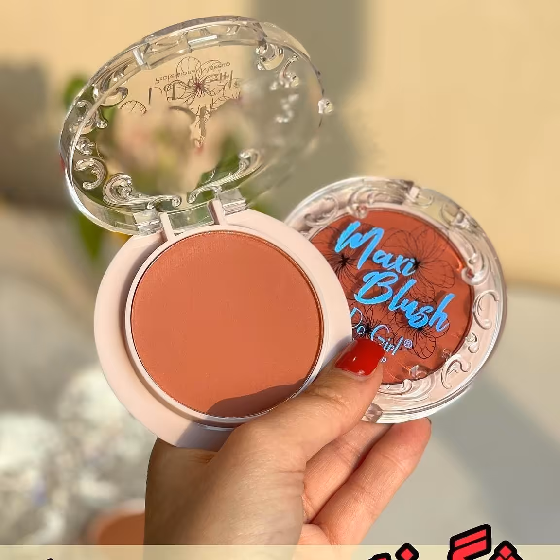 رژ گونه تکی دودوگرل حجم بالا  در 4 شماره رنگ 