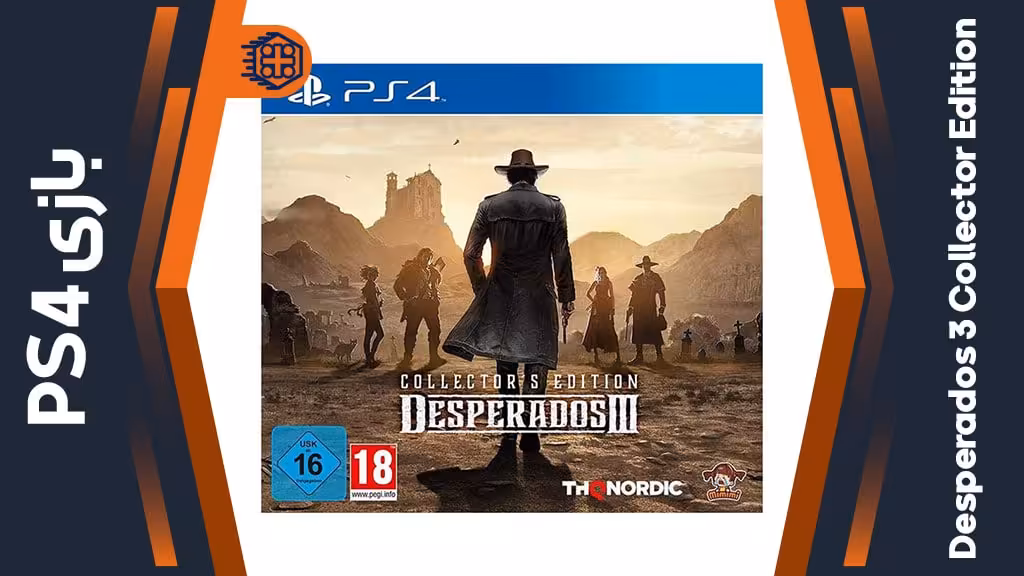 دیسک بازی Desperados 3 Collector Edition – مخصوص PS4