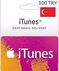 گیفت کارت آیتونز 100 لیر ترکیه