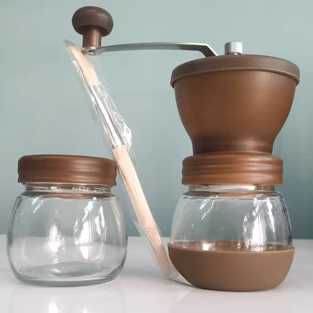 آسیاب قهوه با مخزن اضافه