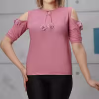 شومیز گیلاس کرپ کش سوزنی زنانه دوخت پارچه درجه یک مستقیم از تولیدی خرید کنید