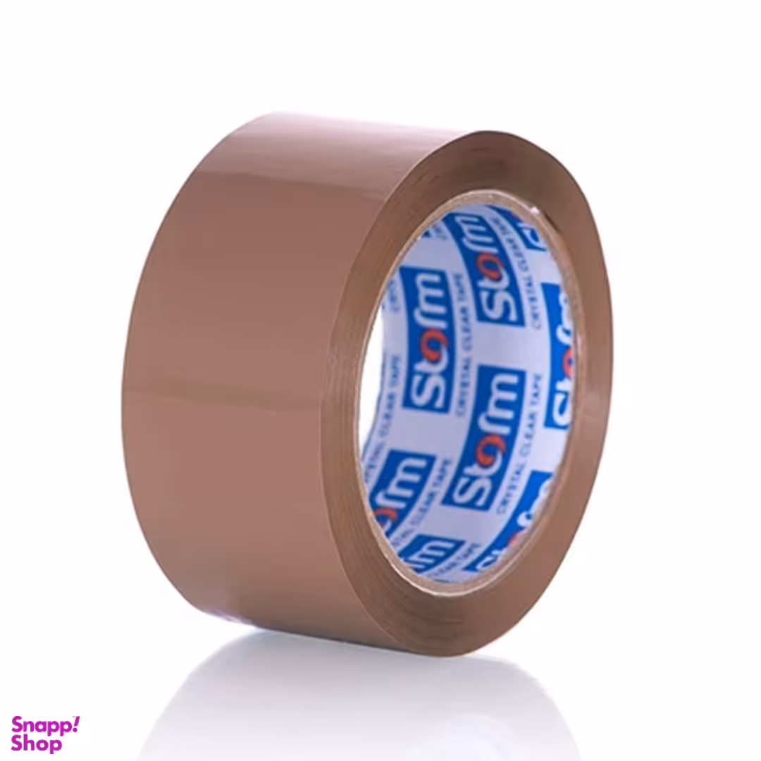 چسب قهوه ای 90 یارد استورم کد 140