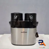 فلاسک دو قلو کلورانس 2لیتری فلاسک پمپی (فشاری) فلاکس بدنه استیل ضد زنگ باکیفیت