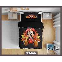 سرویس لحاف روتختی کودک یک نفره 5 تکه نوپه هوم Nopehome طرح میکی موس کد T5699