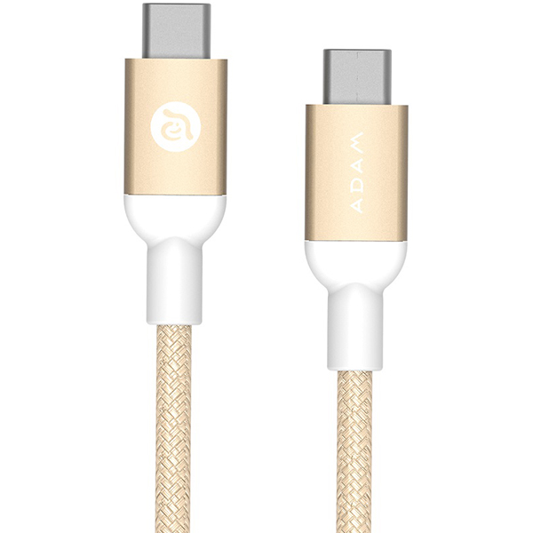 کابل 2 متری آدام المنتس ADAM ELEMENTS تبدیل USB-C به USB-C مدل CASA B200 - طلایی - Hiapple.ir