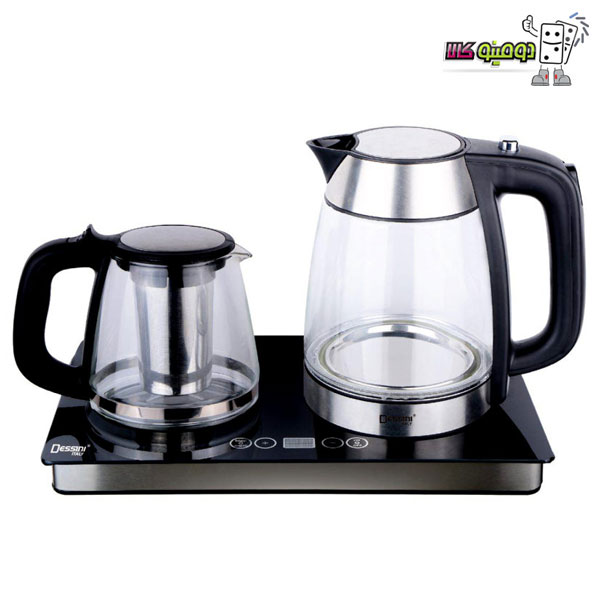 خرید چای ساز صفحه ای دسینی مدل 8008 شیشه ای - دومینو کالا