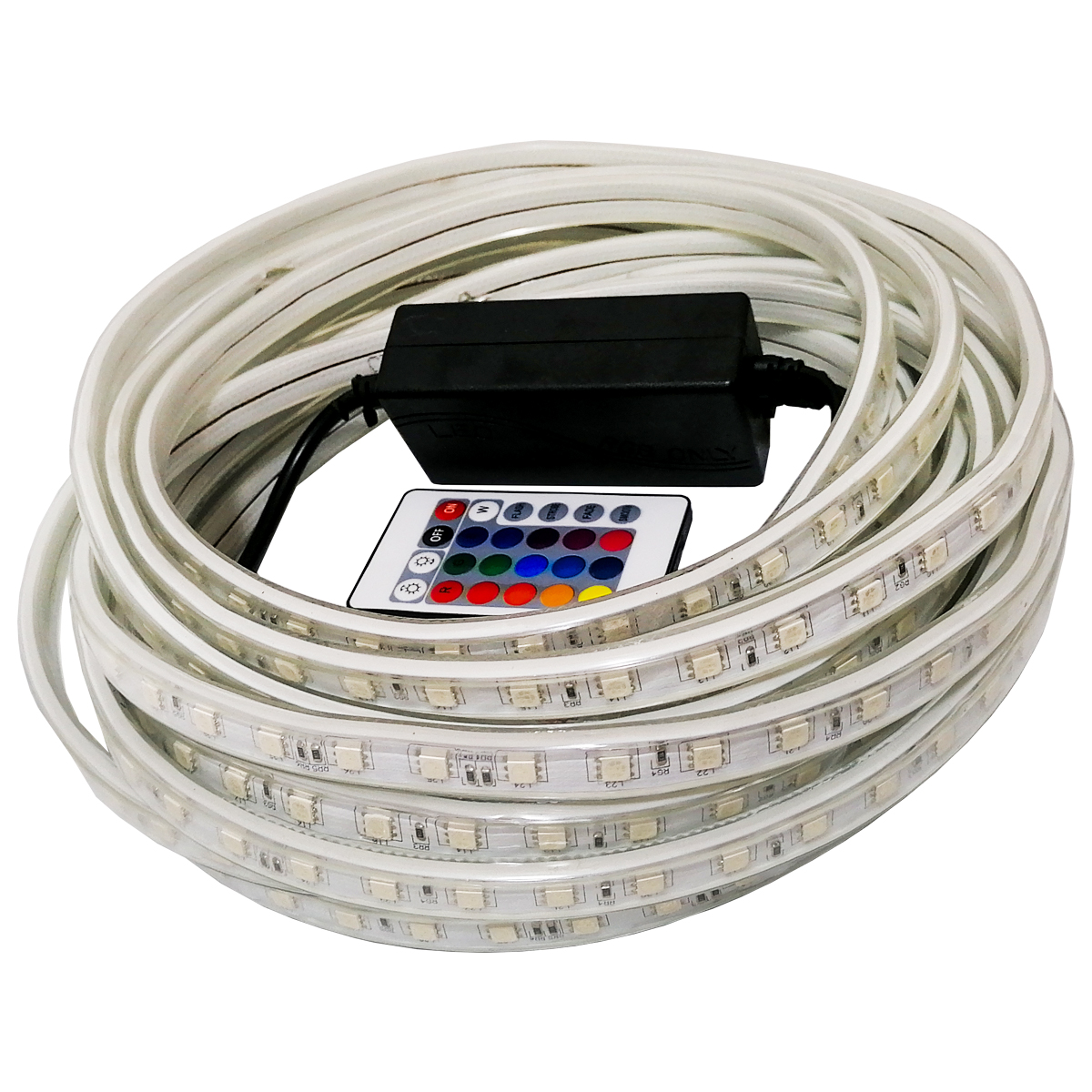 ریسه ال ای دی مدل هفت رنگ طول 30 متر همراه با ریموت کنترل