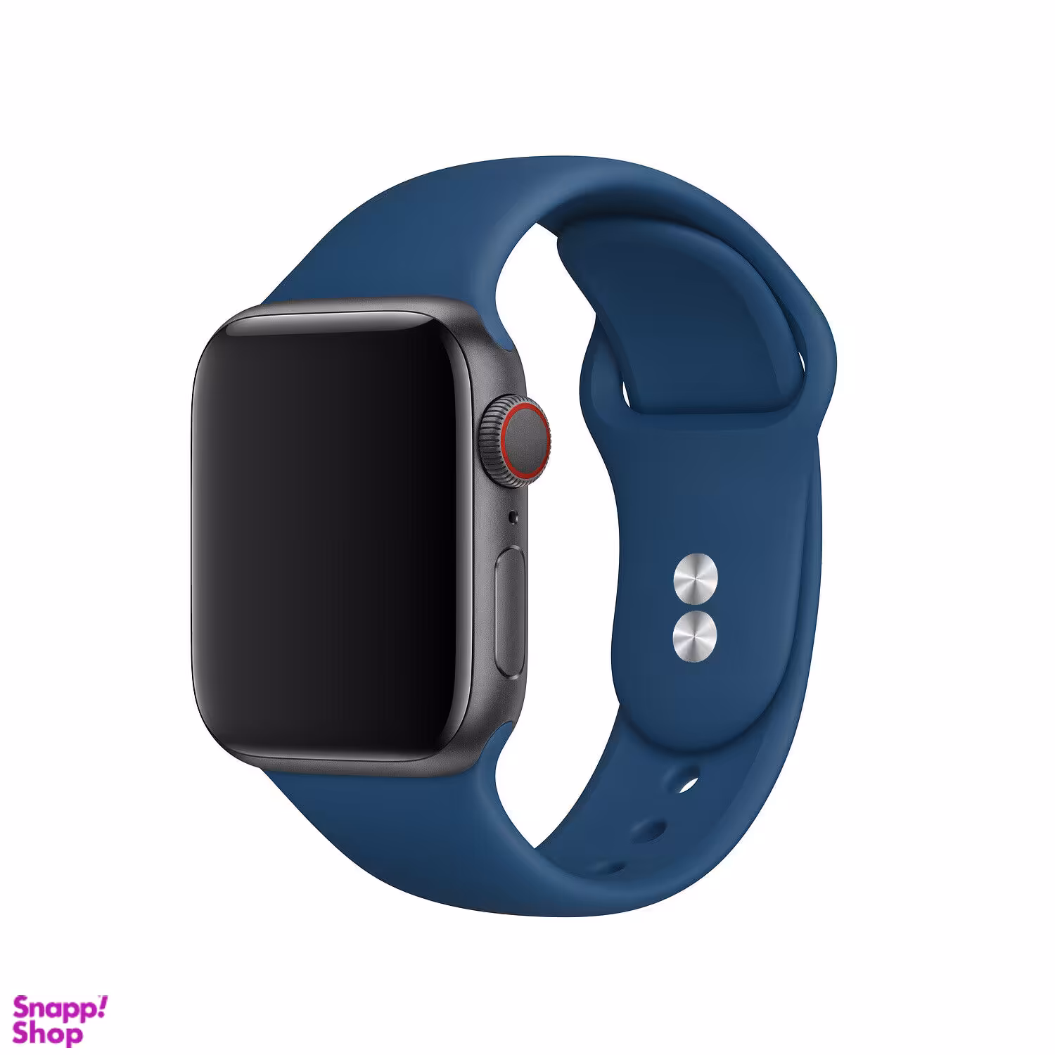 بند سیلیکونی مناسب ساعت هوشمند Apple Watch 38/40mm رنگ زرشکی