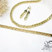 سرویس زنانه استیل کارتیه طرح طلا