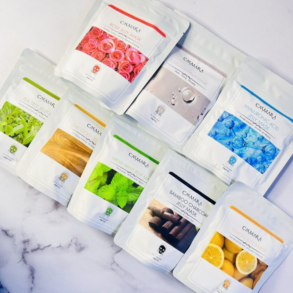 ماسک پودری هیدروژلی لاتکسی صورت کاسمارا 100 میل 