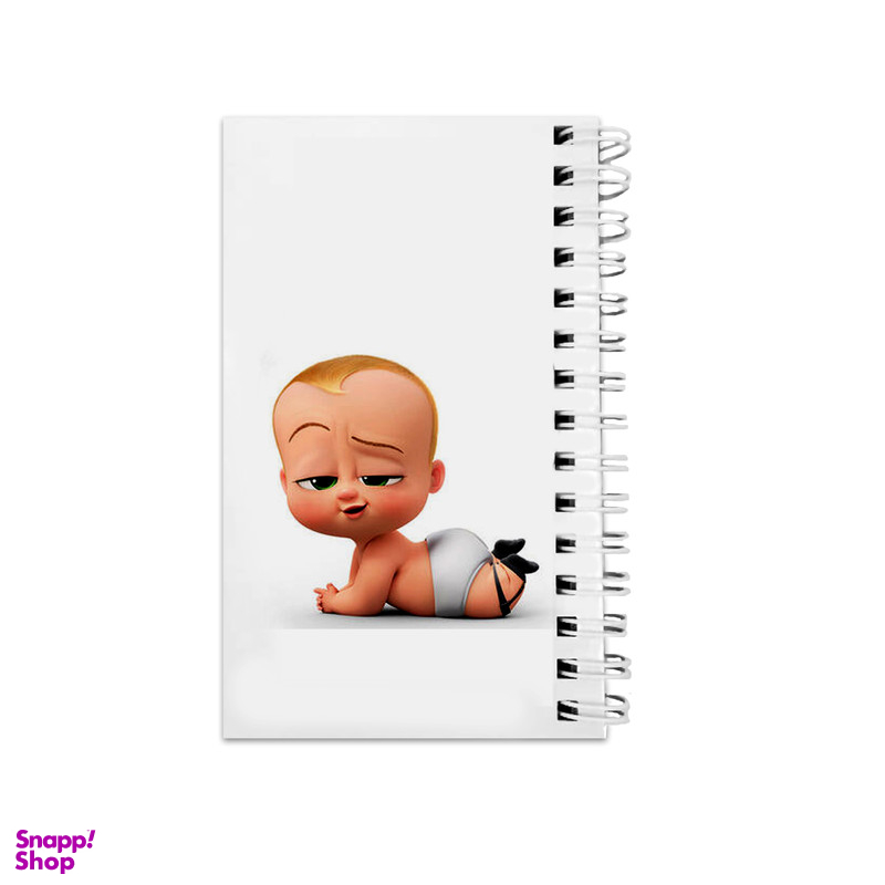 دفترچه یادداشت ۶۴ برگ مدل to do list طرح کارتون بچه رئیس کد abc-07209