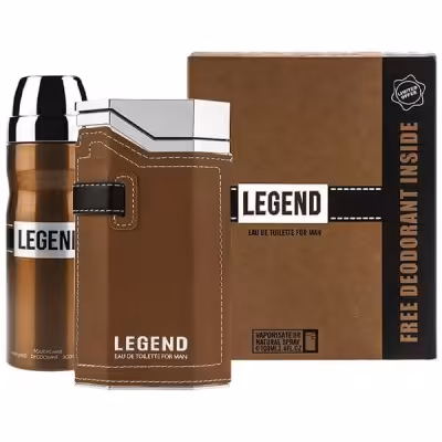 ست ادکلن لجند با اسپری EMPER LEGEND با کیفیت عالی