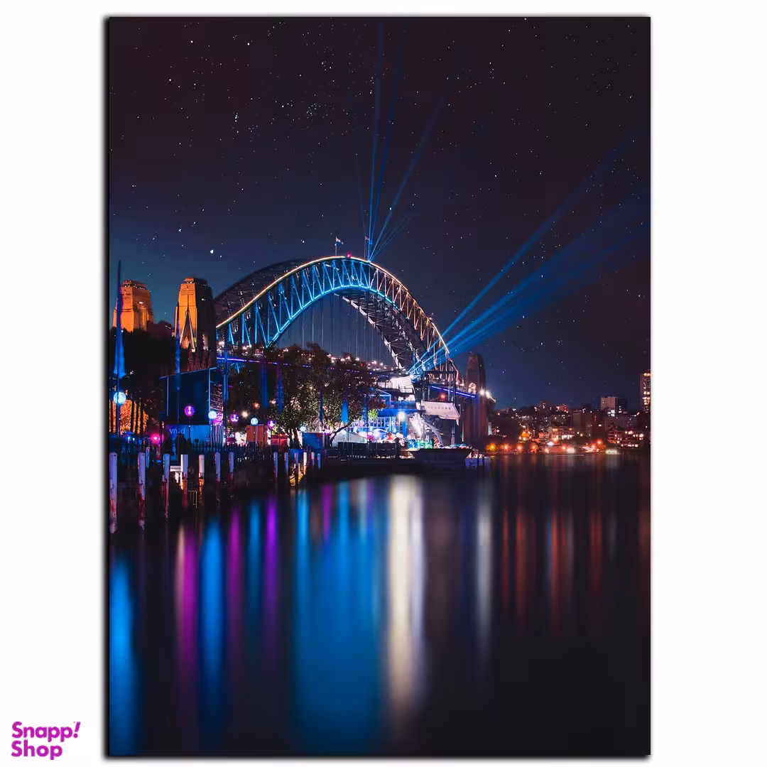 تابلو شاسی بکلیت طرح منظره شهری و پل مدل SH-S2825