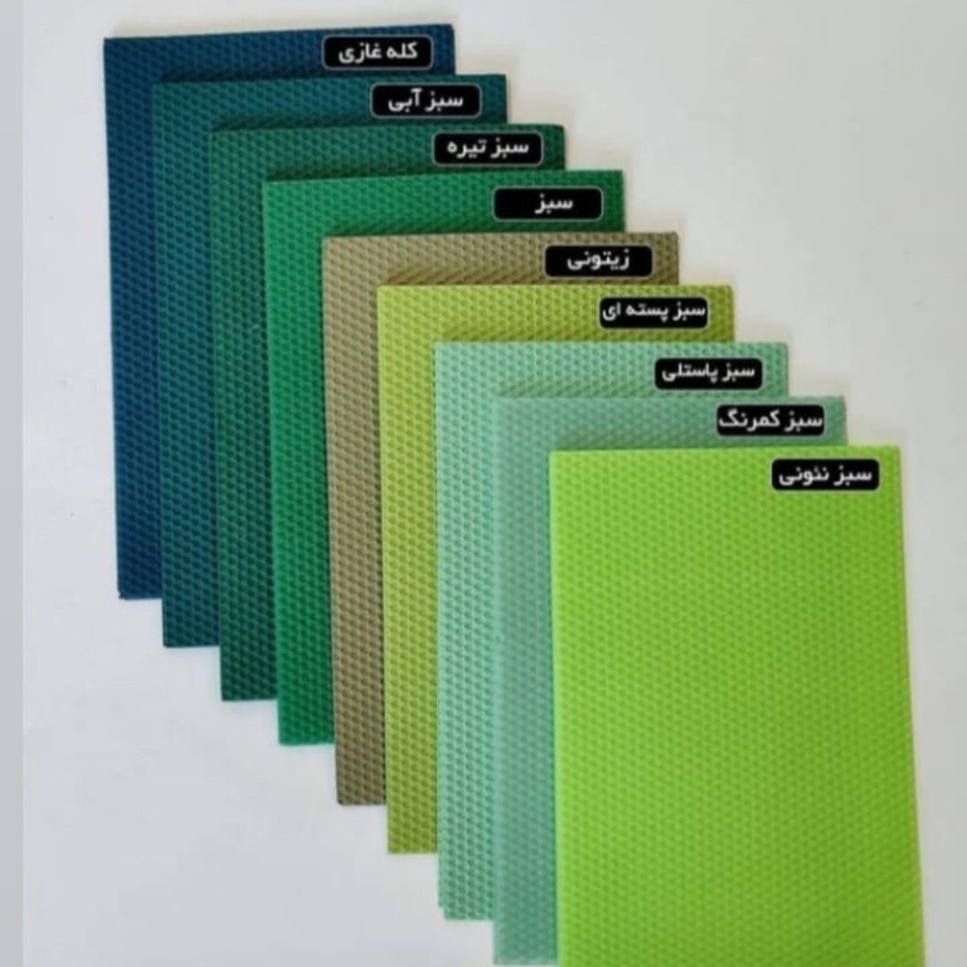 شمع موم عسلی گیاهی تم‌سبز