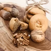 کلوچه گردویی شفا بجستان حاوی عسل روغن کنجد شکر قهوه ای