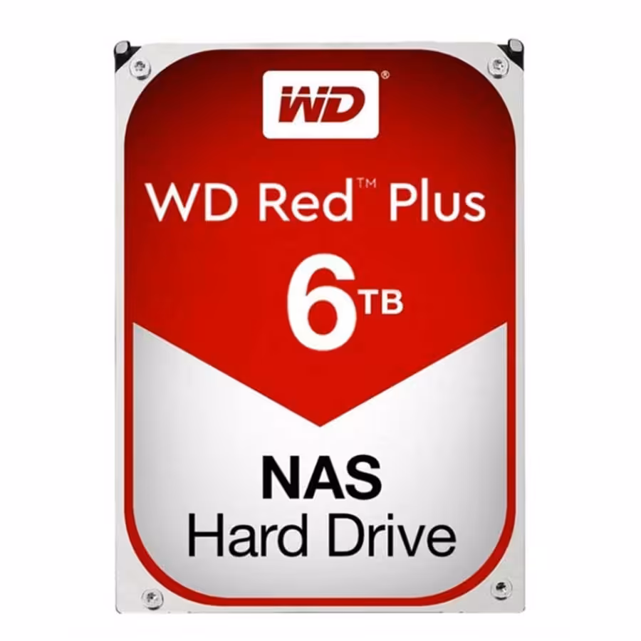 قیمت و خرید هارد اینترنال 6 ترابایت وسترن دیجیتال مدل Red Plus | یاس ارتباط