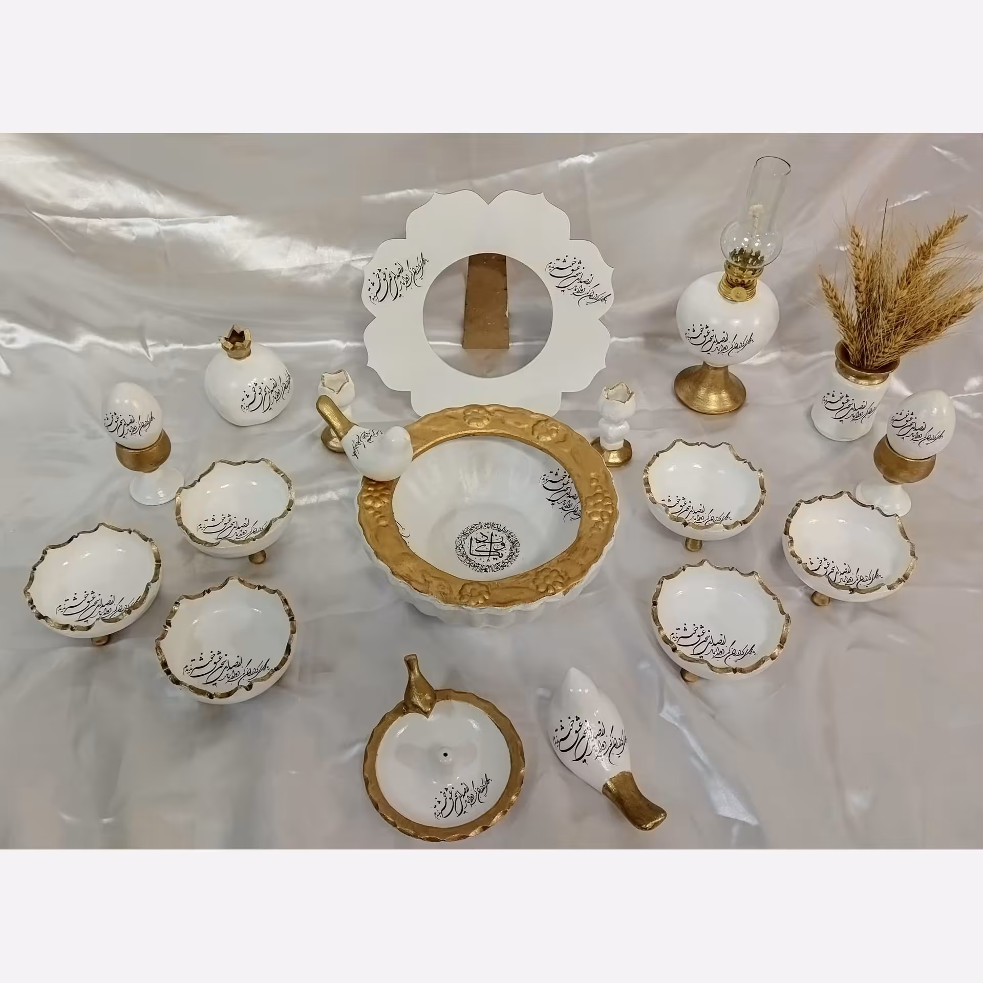 ست هفت سین سفالی-کد3