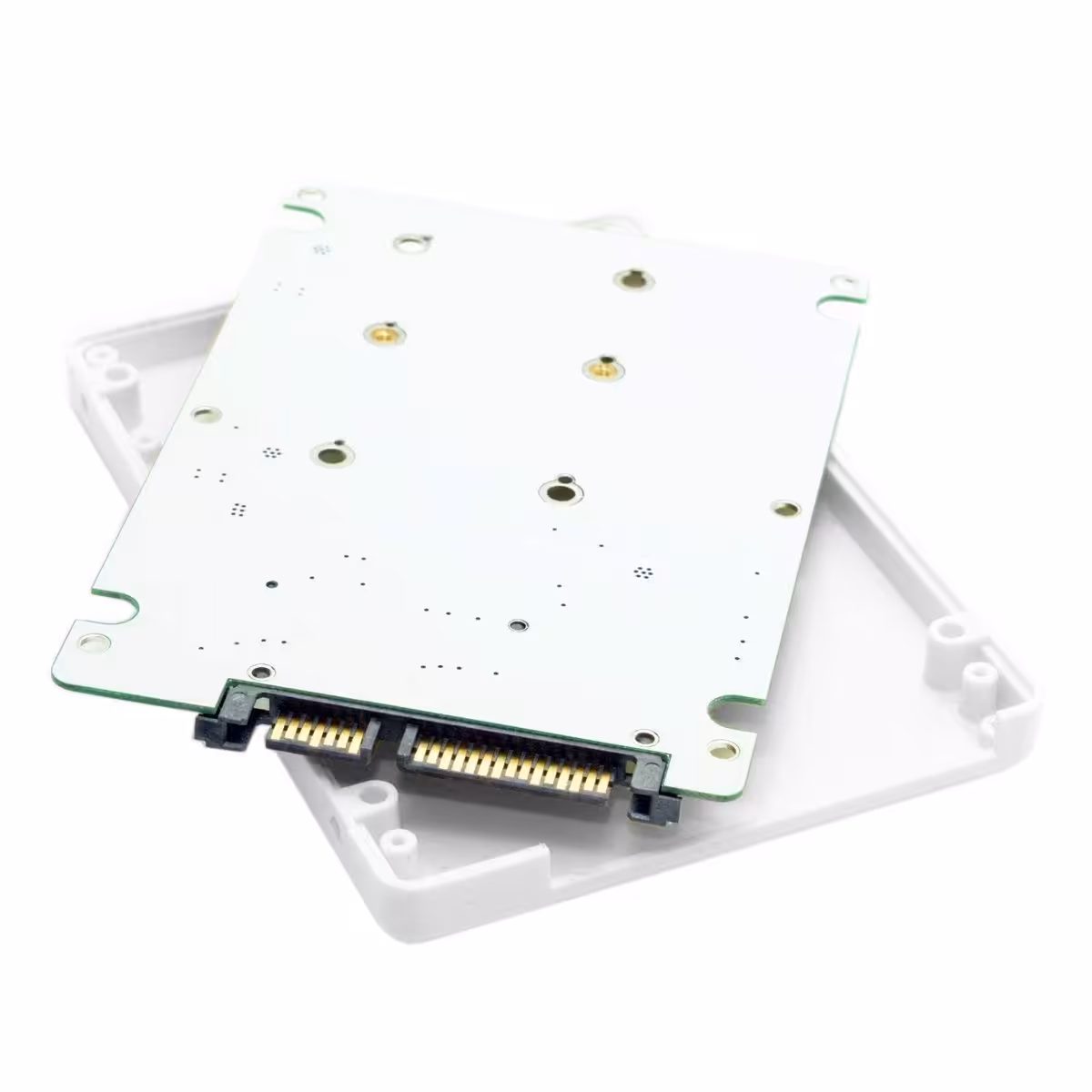 تبدیل mSATA به SATA معمولی (mSATA SSD to 7mm SATA)