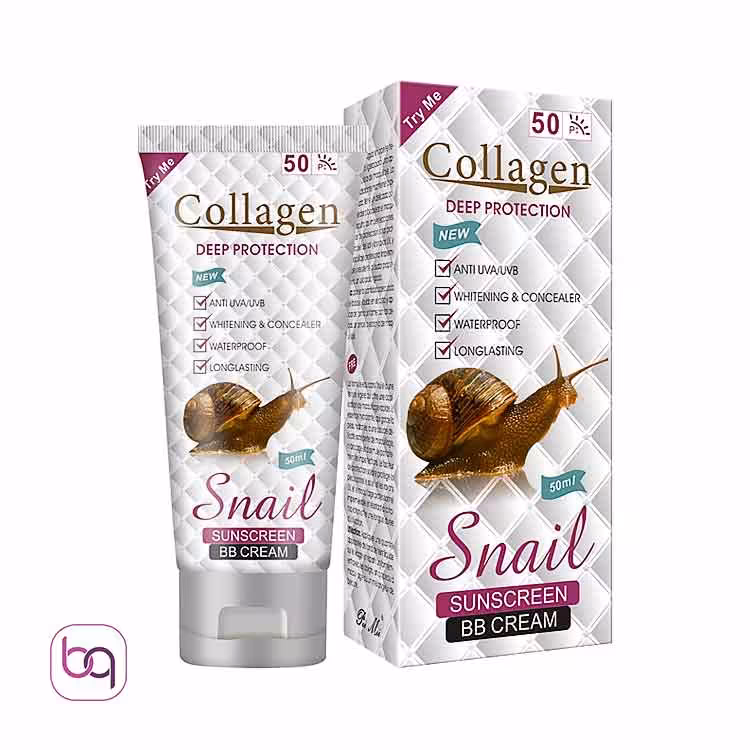 کرم ضد آفتاب حلزون کلاژن مدل BB Cream - خرید ضدآفتاب وارداتی