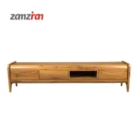 میز تلویزیون متین عسلی مدل R485 سايز 210 سانتی
