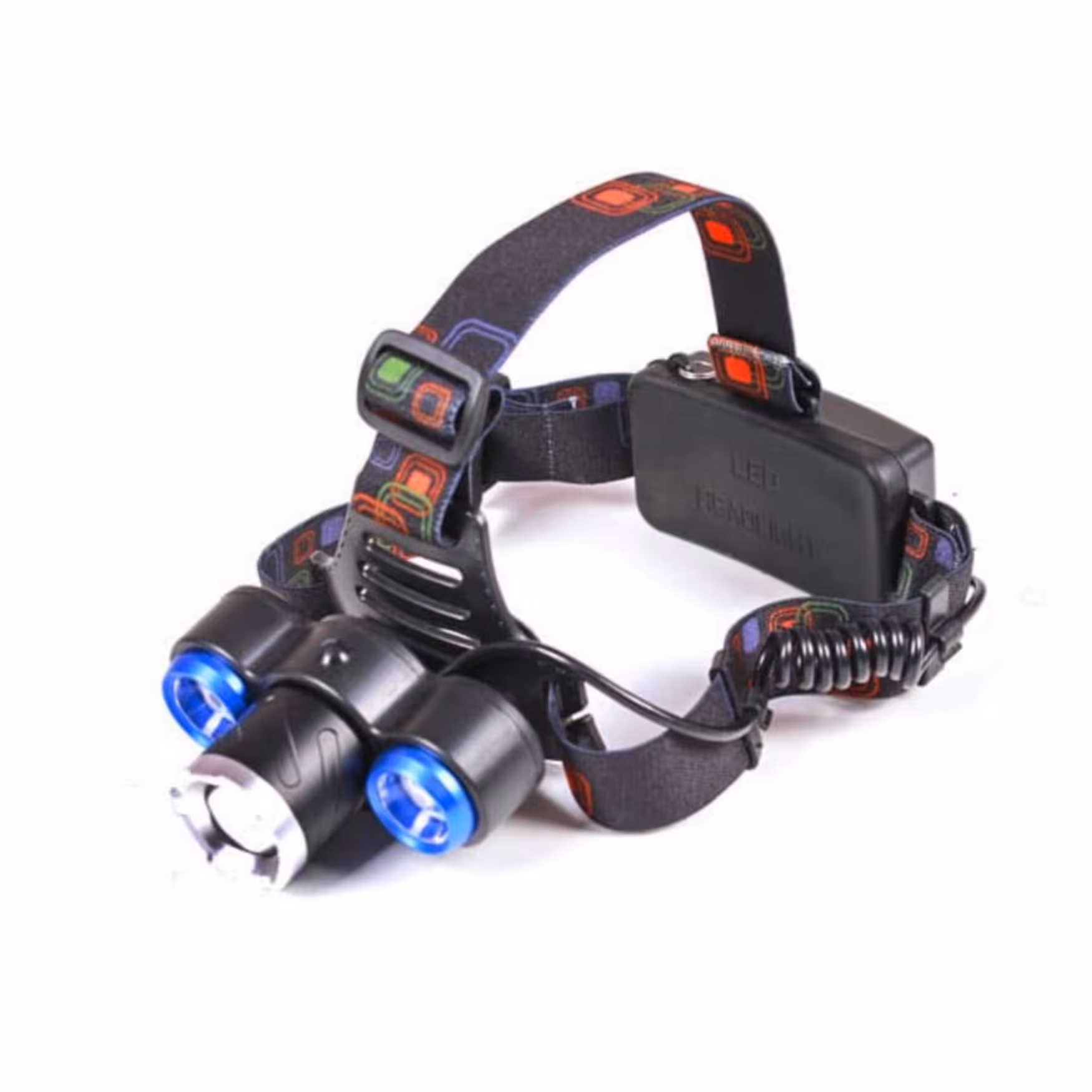 چراغ پیشانی 3 لامپ اسمال سان مدل ZY-F672T