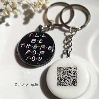 جاکلیدی استیل فرندز بارکددار