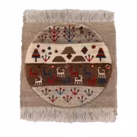 گلیم گبه دستباف کد 4010723