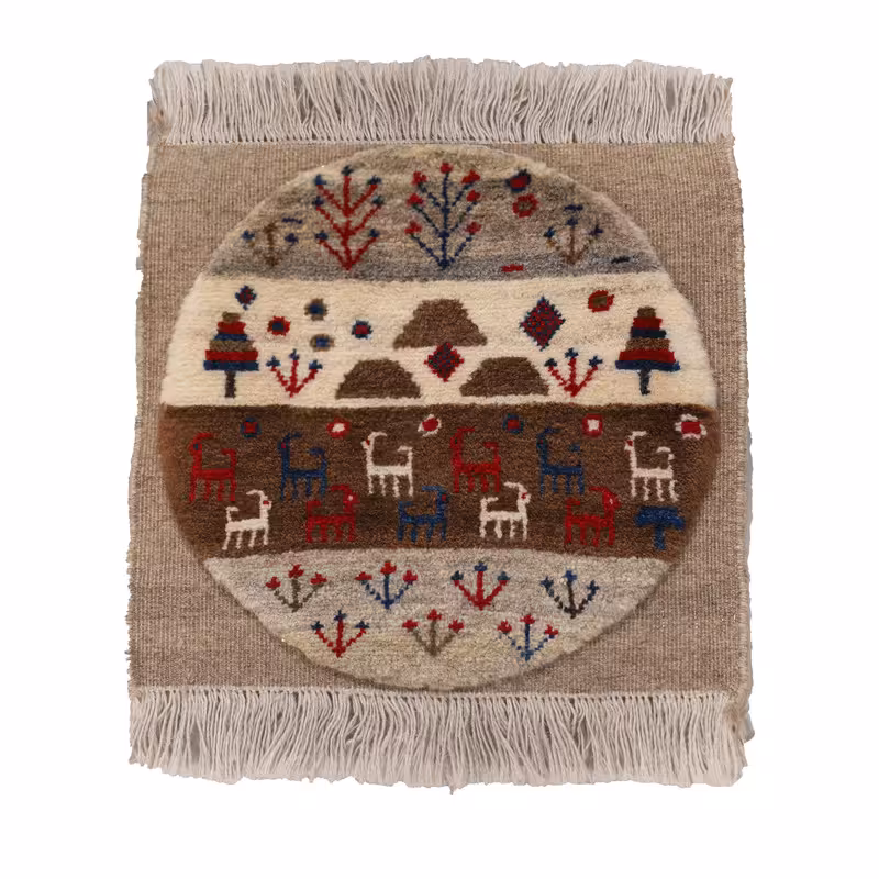 گلیم گبه دستباف کد 4010723